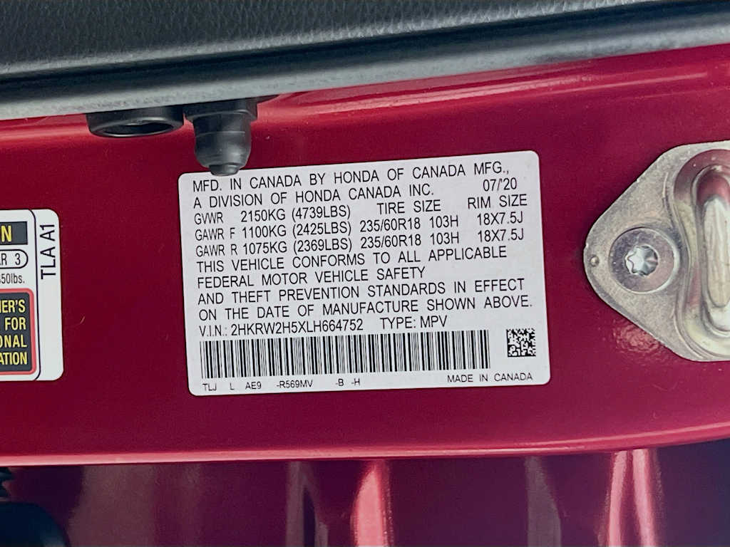 2020 Honda CR-V — photo 33