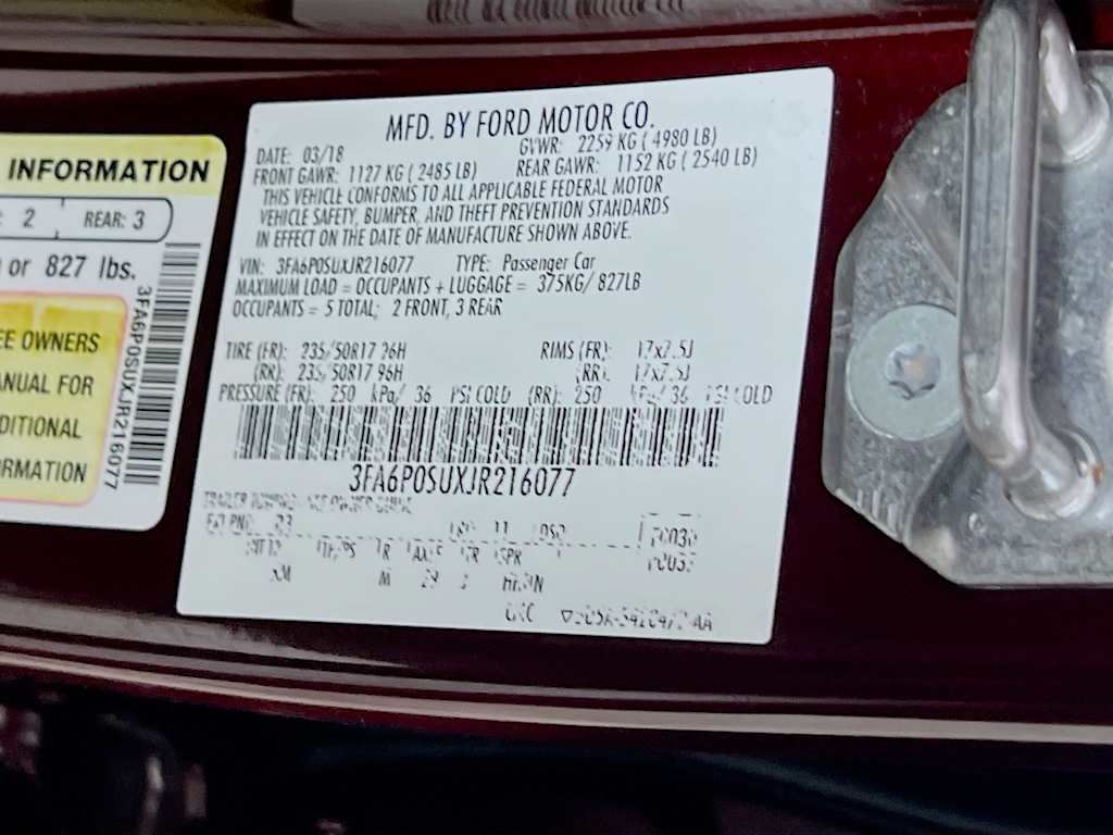 2018 Ford Fusion Energi — photo 33