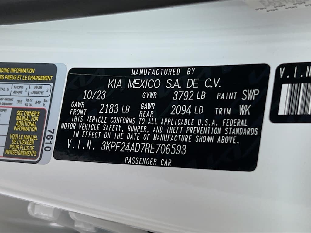 2024 Kia Forte — photo 30