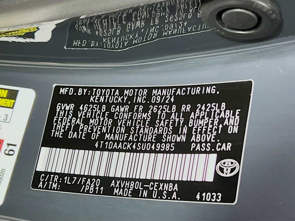 2025 Toyota Camry — photo 30