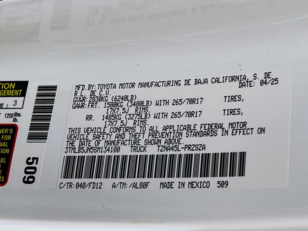 2025 Toyota Tacoma — photo 31
