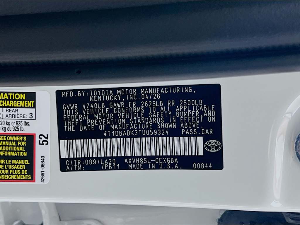 2026 Toyota Camry — photo 21