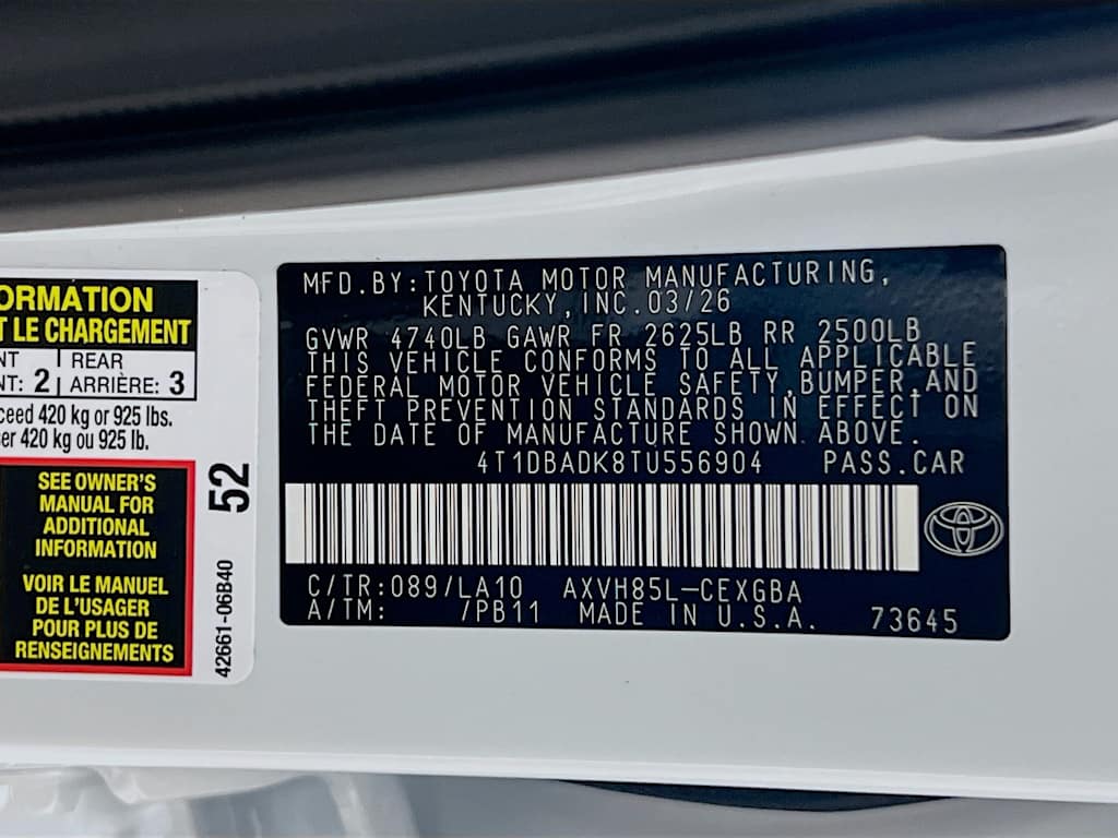 2026 Toyota Camry — photo 21