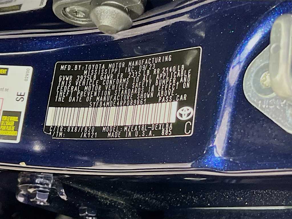 2024 Toyota Corolla — photo 30