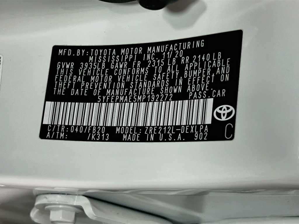 2021 Toyota Corolla — photo 30