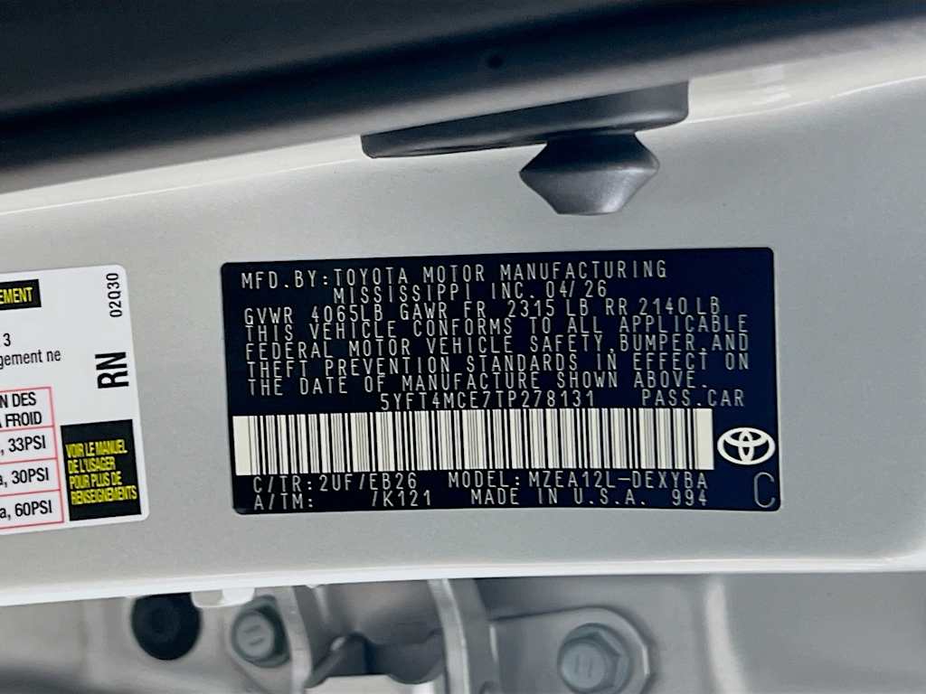2026 Toyota Corolla — photo 20