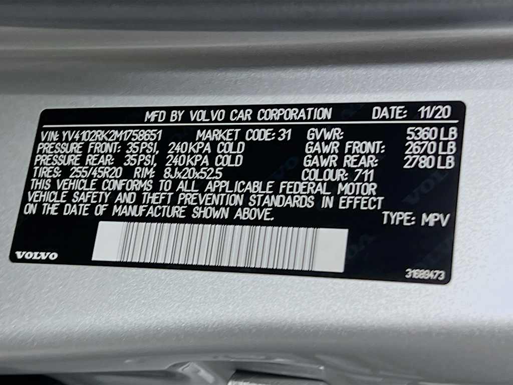 2021 Volvo XC60 — photo 32