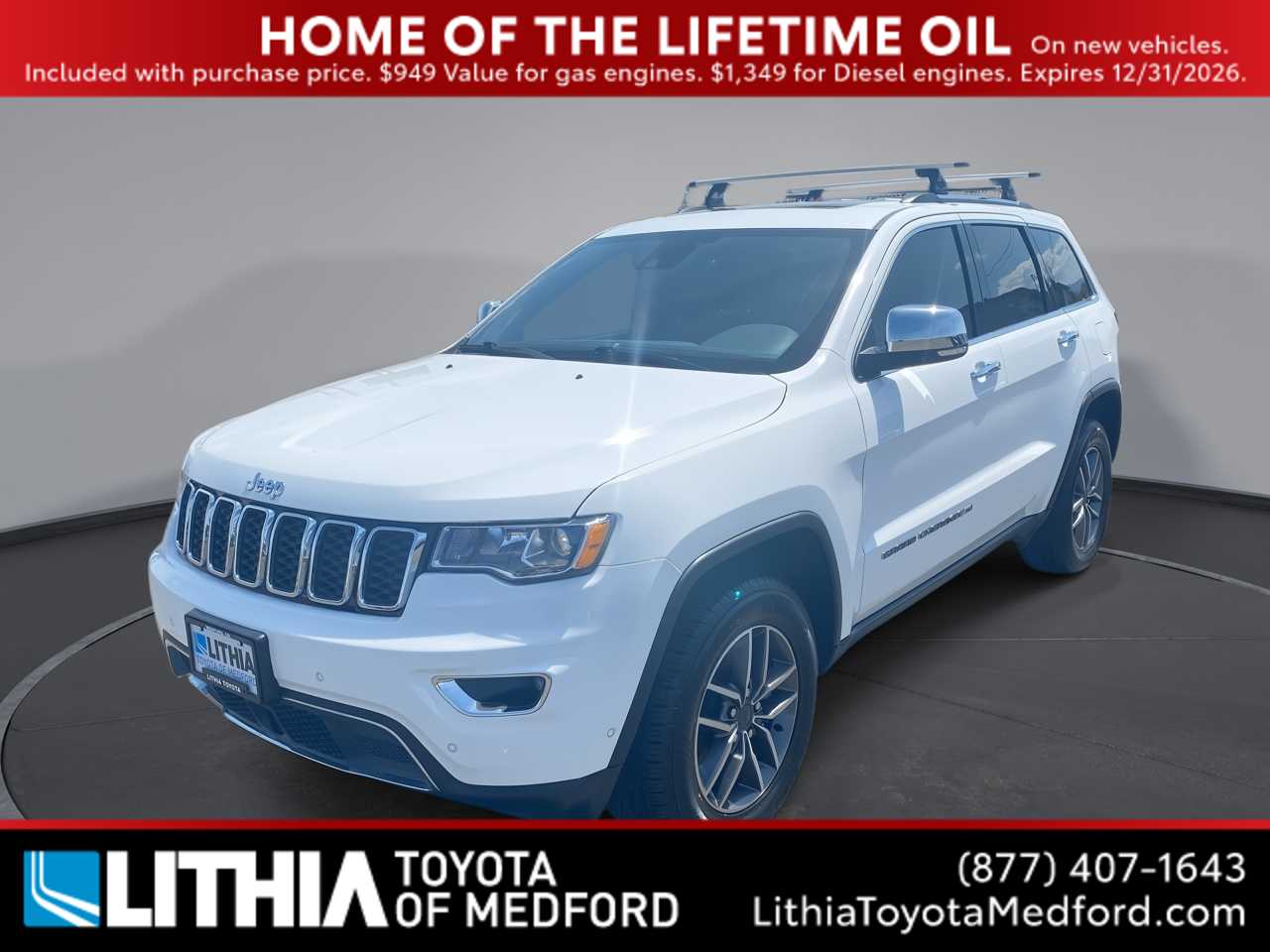 Bright White Clearcoat 2022 Jeep Grand Cherokee Limited 4WD SUV / Crossover Four-Wheel Drive 8-Speed Automatic