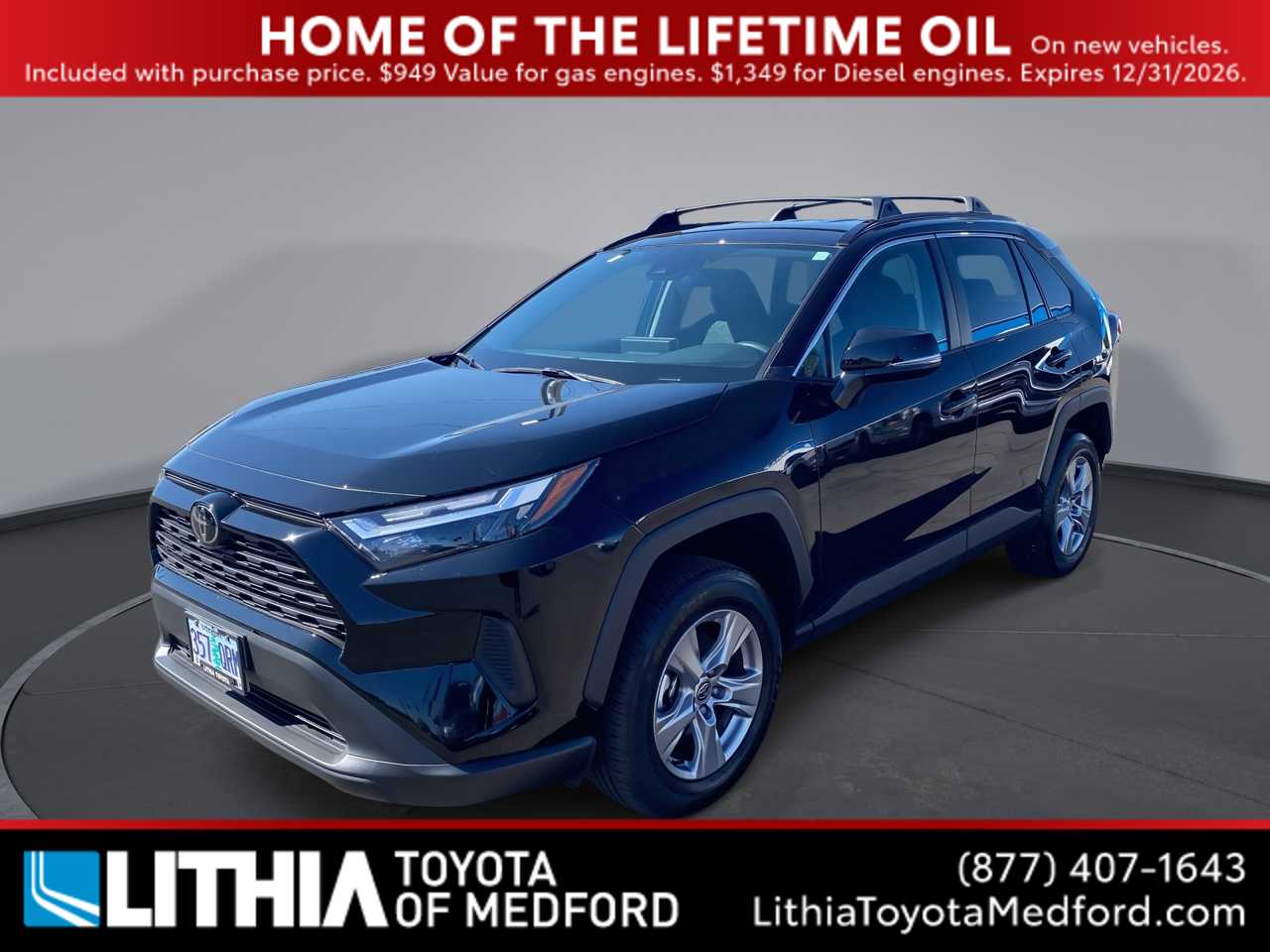 Midnight Black Metallic 2025 Toyota RAV4 XLE AWD SUV / Crossover All-Wheel Drive 8-Speed Automatic