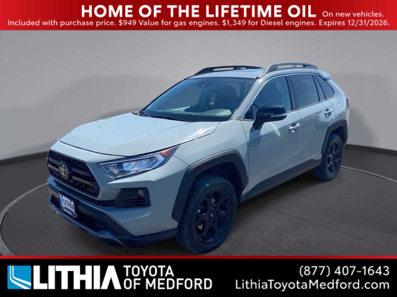 Lunar Rock 2021 Toyota RAV4 TRD Off-Road AWD SUV / Crossover All-Wheel Drive 8-Speed Automatic