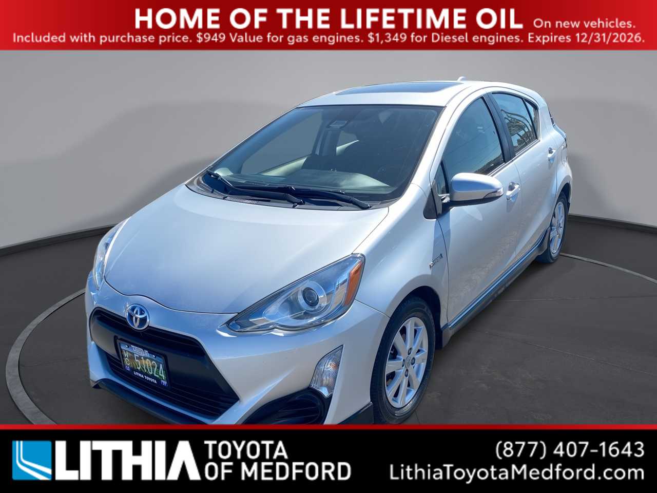 2017 Toyota Prius c Three