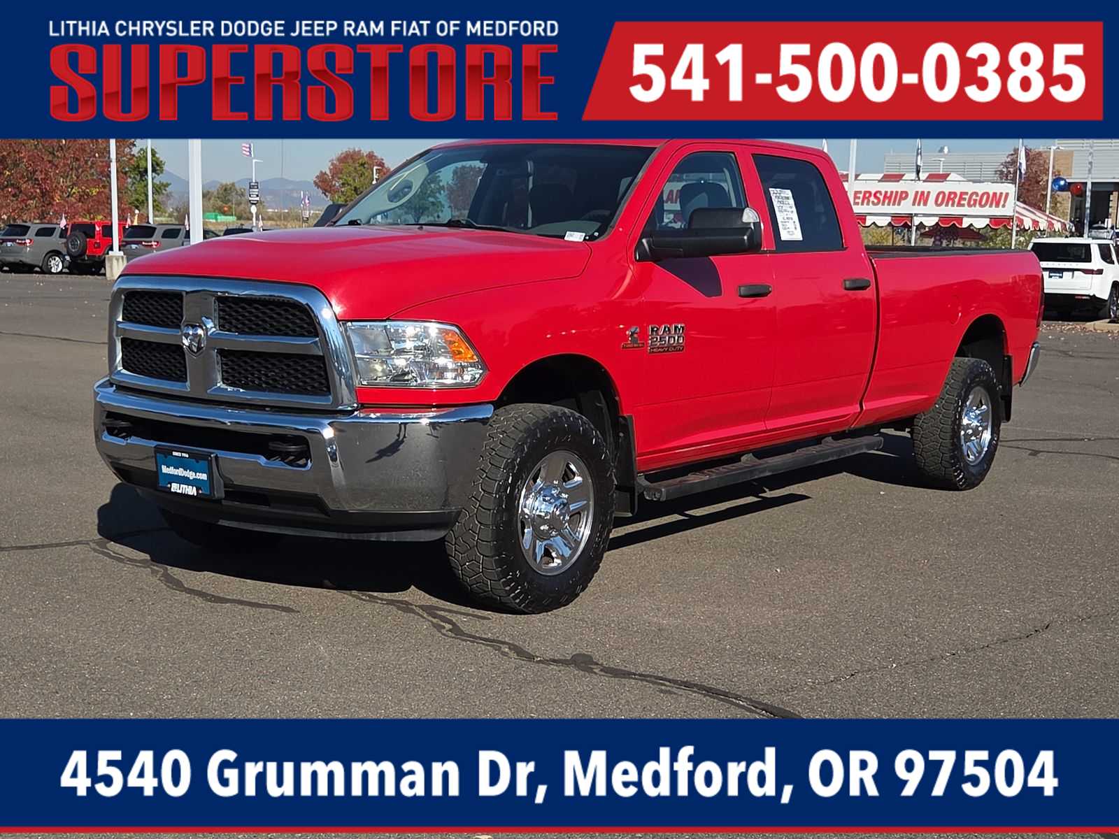 2018 RAM 2500 Tradesman Crew Cab LB 4WD