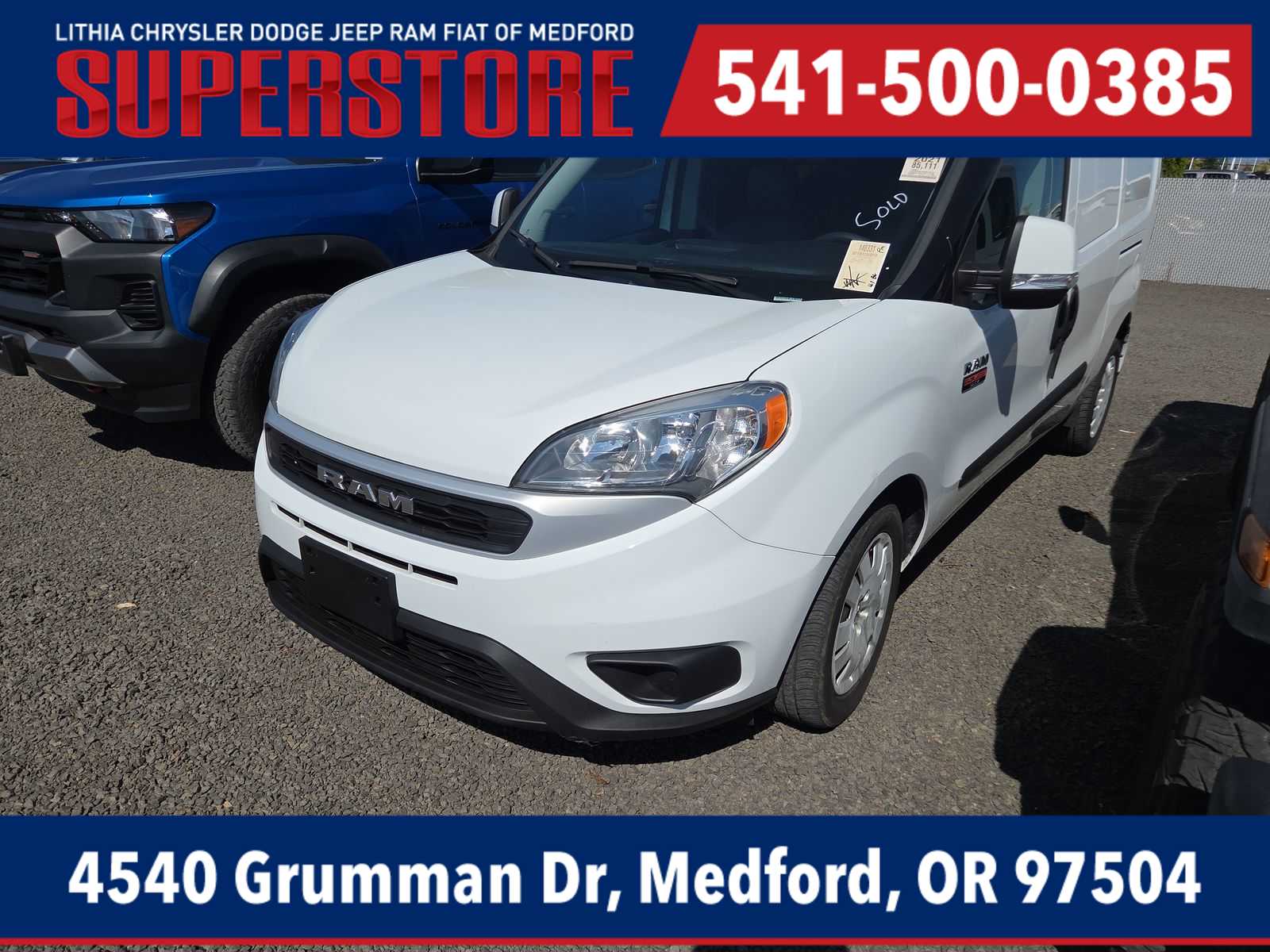 Bright White 2021 RAM ProMaster City Van Front-Wheel Drive Automatic