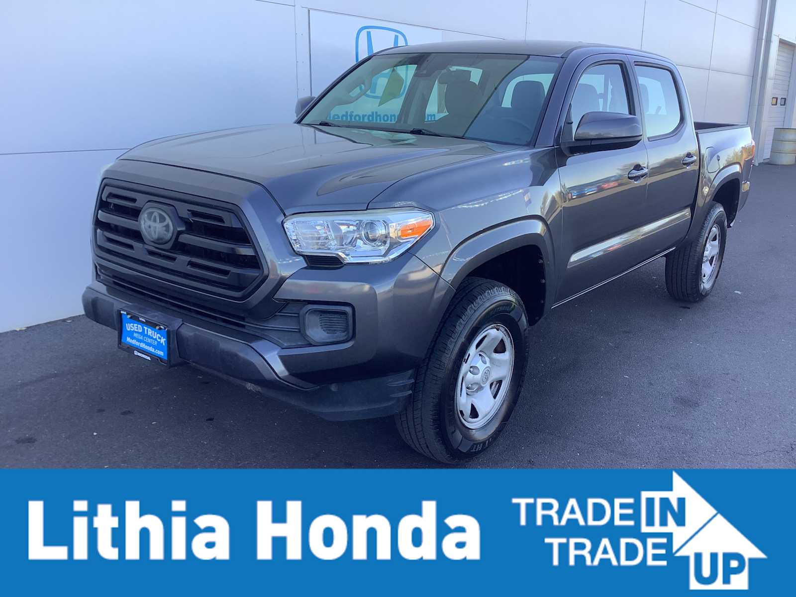 Magnetic Gray Metallic 2018 Toyota Tacoma Pickup Truck Four-Wheel Drive Automatic