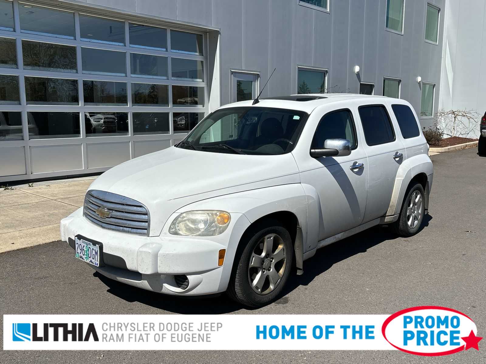 Summit White 2007 Chevrolet HHR LT FWD Wagon Front-Wheel Drive 4-Speed Automatic