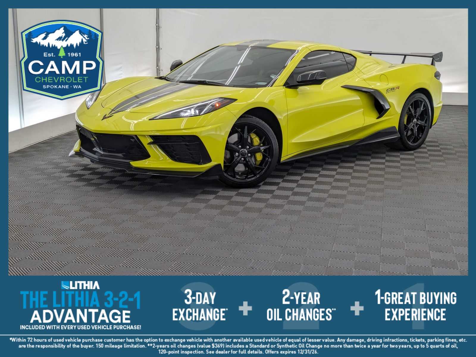 2022 Chevrolet Corvette Stingray 3LT Coupe RWD