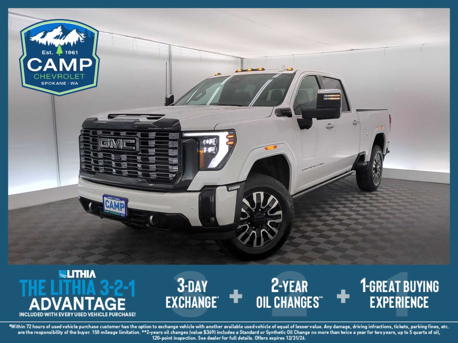 2025 GMC Sierra 3500HD Denali Ultimate Crew Cab 4WD