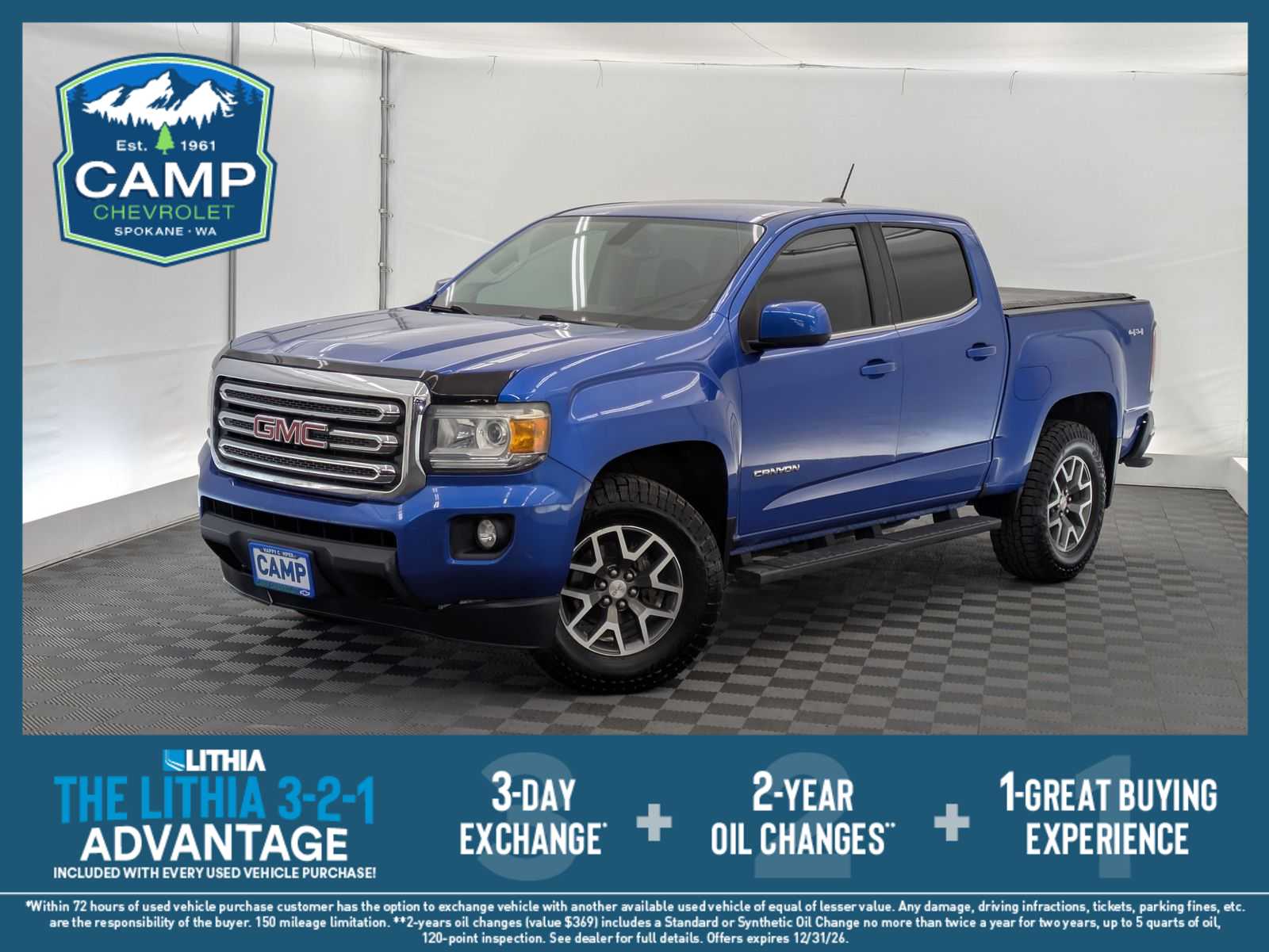 2018 GMC Canyon Pickup Truck Four-Wheel Drive Automatic