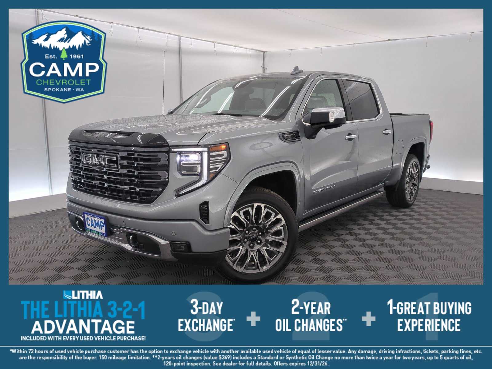 2026 GMC Sierra 1500 Denali Ultimate Crew Cab 4WD