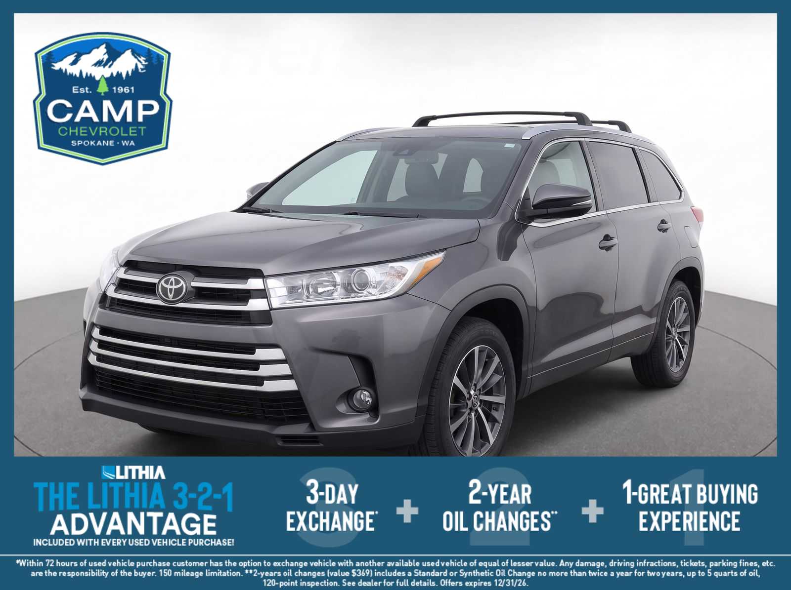 2018 Toyota Highlander XLE AWD