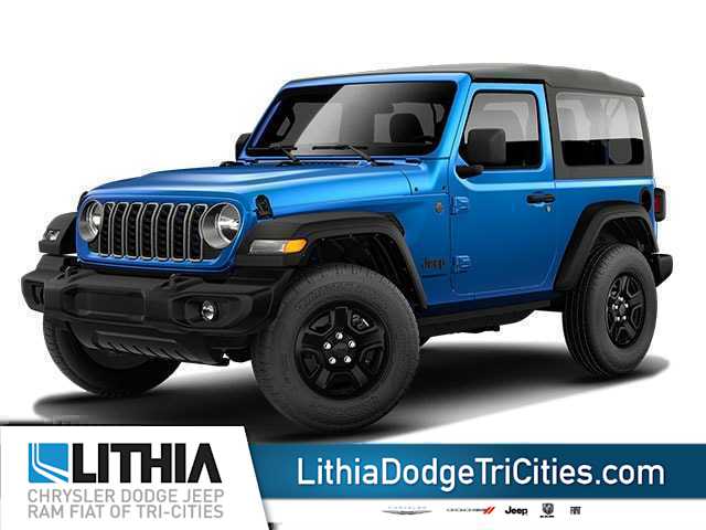 Hydro Blue Pearlcoat 2026 Jeep Wrangler Sport 2-Door 4WD SUV / Crossover Four-Wheel Drive 6-Speed Manual