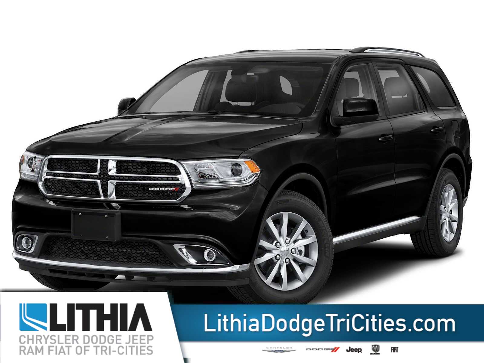 DB Black Clearcoat 2019 Dodge Durango SUV / Crossover All-Wheel Drive 8-Speed Automatic