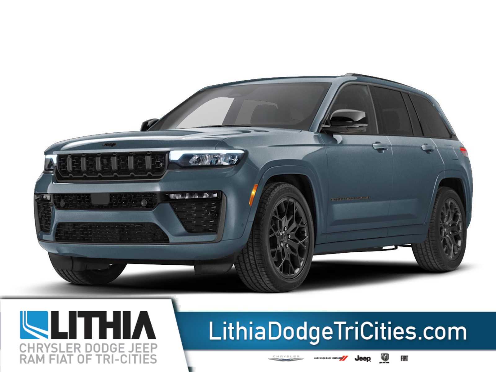 Gray (Steel Blue) 2026 Jeep Grand Cherokee Limited 4WD SUV / Crossover Four-Wheel Drive 8-Speed Automatic