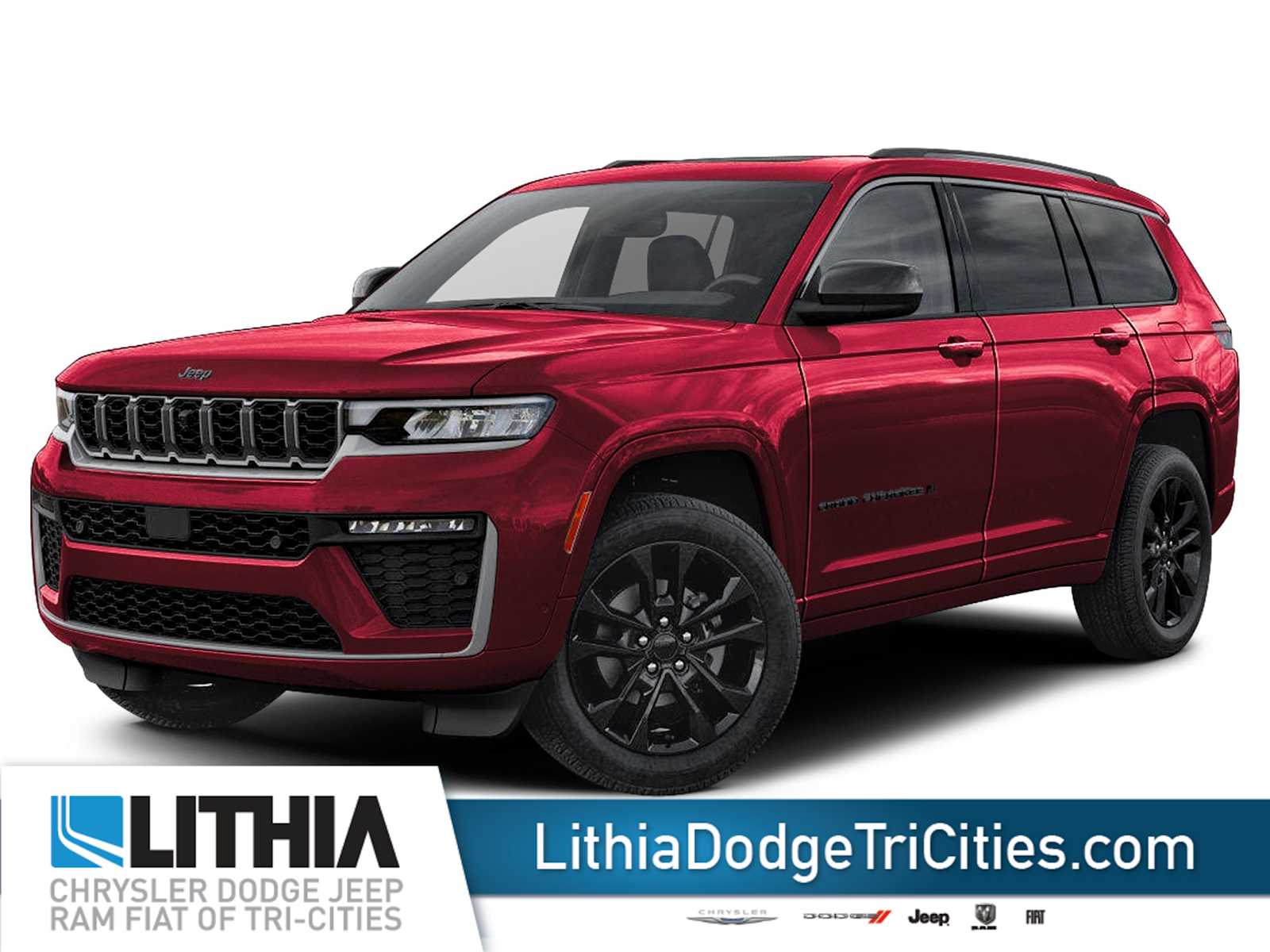 Velvet Red Pearlcoat 2026 Jeep Grand Cherokee L Altitude 4WD SUV / Crossover Four-Wheel Drive Automatic