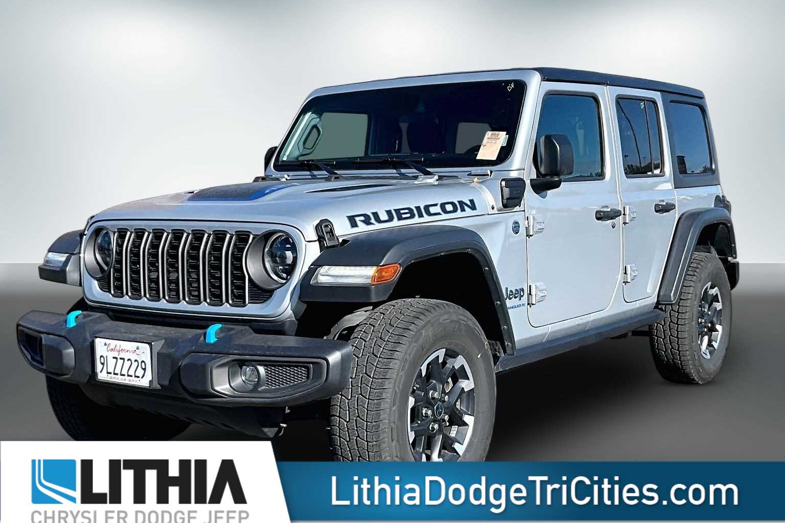 Silver Zynith Clearcoat 2024 Jeep Wrangler 4xe SUV / Crossover Four-Wheel Drive 8-Speed Automatic