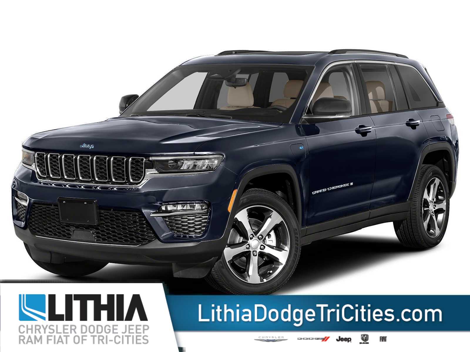 Midnight Sky 2023 Jeep Grand Cherokee 4xe SUV / Crossover Four-Wheel Drive 8-Speed Automatic