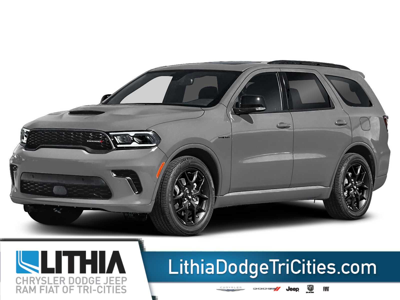 Destroyer Gray Clearcoat 2026 Dodge Durango GT HEMI Premium AWD SUV / Crossover All-Wheel Drive 8-Speed Automatic