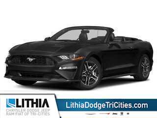 Shadow Black 2018 Ford Mustang Convertible Rear-Wheel Drive Automatic