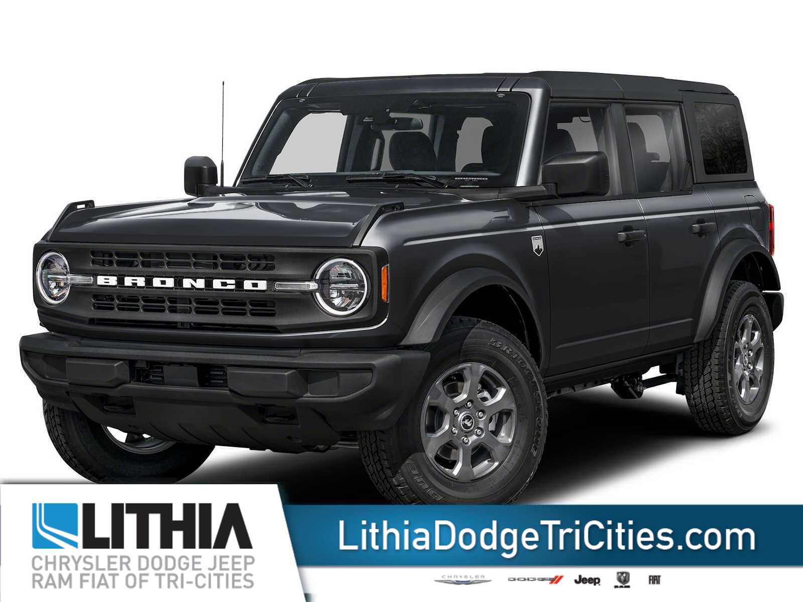 Shadow Black 2025 Ford Bronco SUV / Crossover Four-Wheel Drive Automatic
