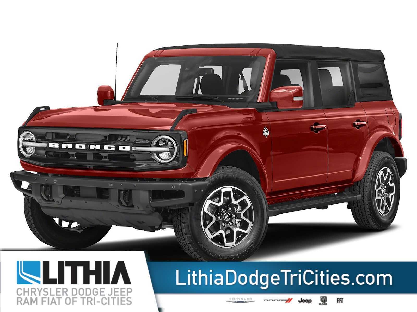 Hot Pepper Red Metallic Tinted Clearcoat 2023 Ford Bronco SUV / Crossover Four-Wheel Drive Automatic