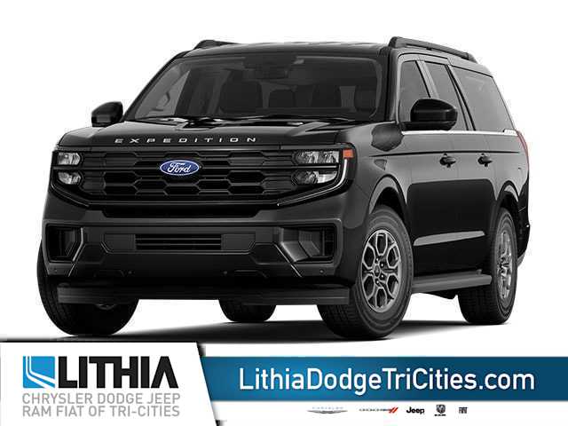 Agate Black Metallic 2025 Ford Expedition Active 4WD SUV / Crossover Four-Wheel Drive Automatic
