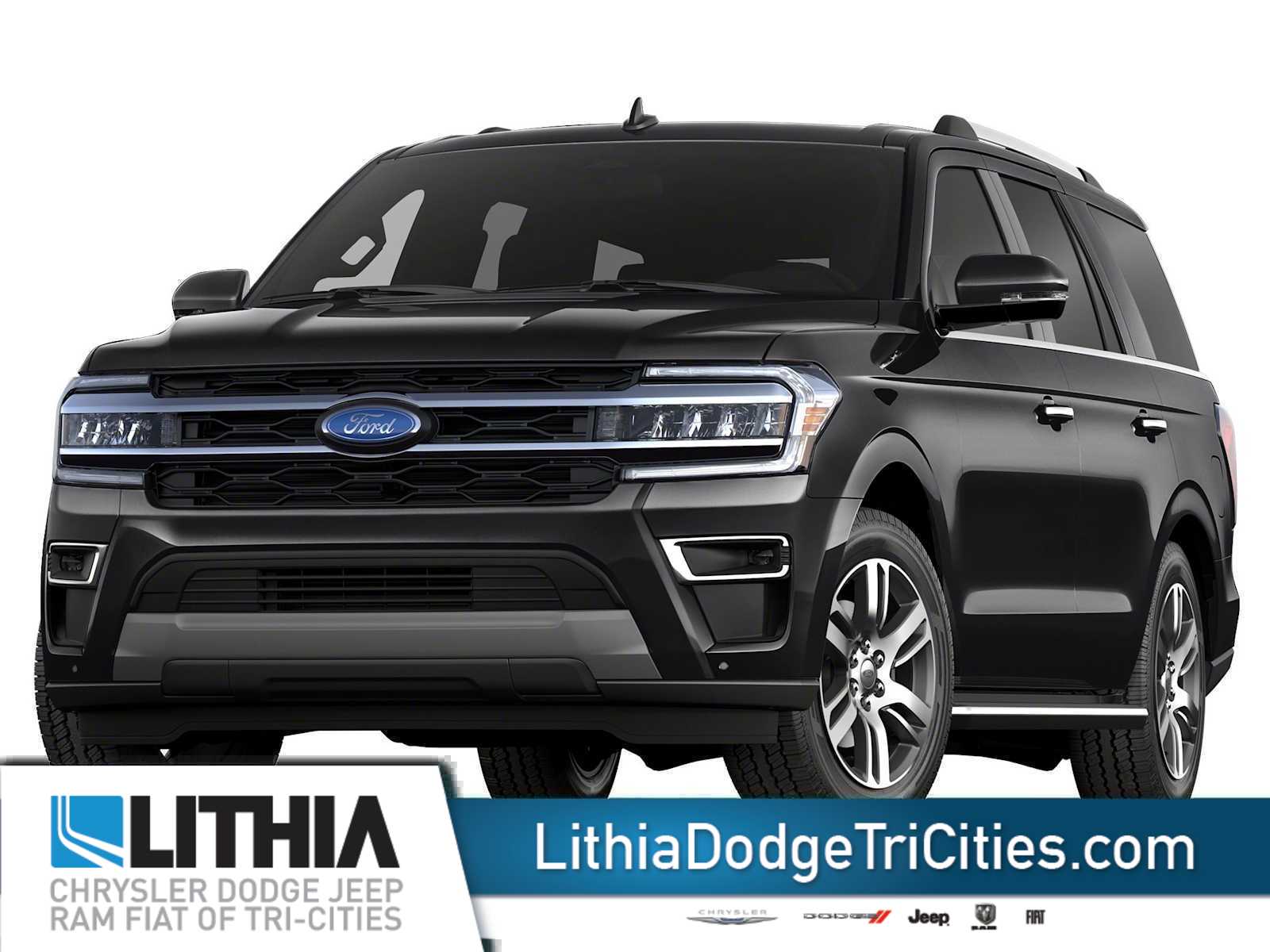 Agate Black Metallic 2024 Ford Expedition SUV / Crossover Four-Wheel Drive Automatic