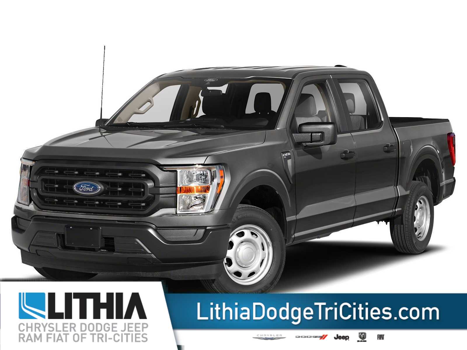 Carbonized Gray Metallic 2023 Ford F-150 Pickup Truck Four-Wheel Drive Automatic