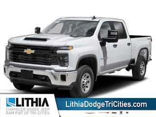 White 2024 Chevrolet Silverado 3500HD Pickup Truck Four-Wheel Drive Automatic