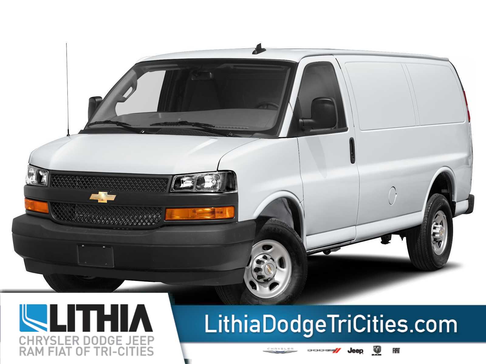 Summit White 2025 Chevrolet Express Cargo Van Rear-Wheel Drive 8-Speed Automatic