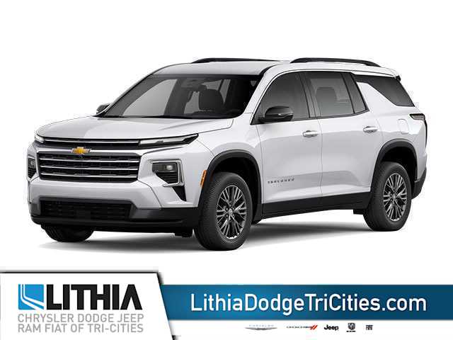 White 2026 Chevrolet Traverse SUV / Crossover Four-Wheel Drive 8-Speed Automatic