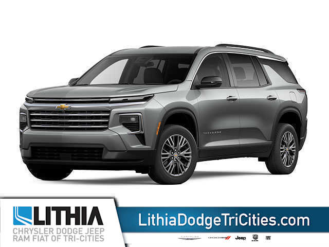Sterling Gray Metallic 2025 Chevrolet Traverse LT AWD SUV / Crossover Four-Wheel Drive 8-Speed Automatic