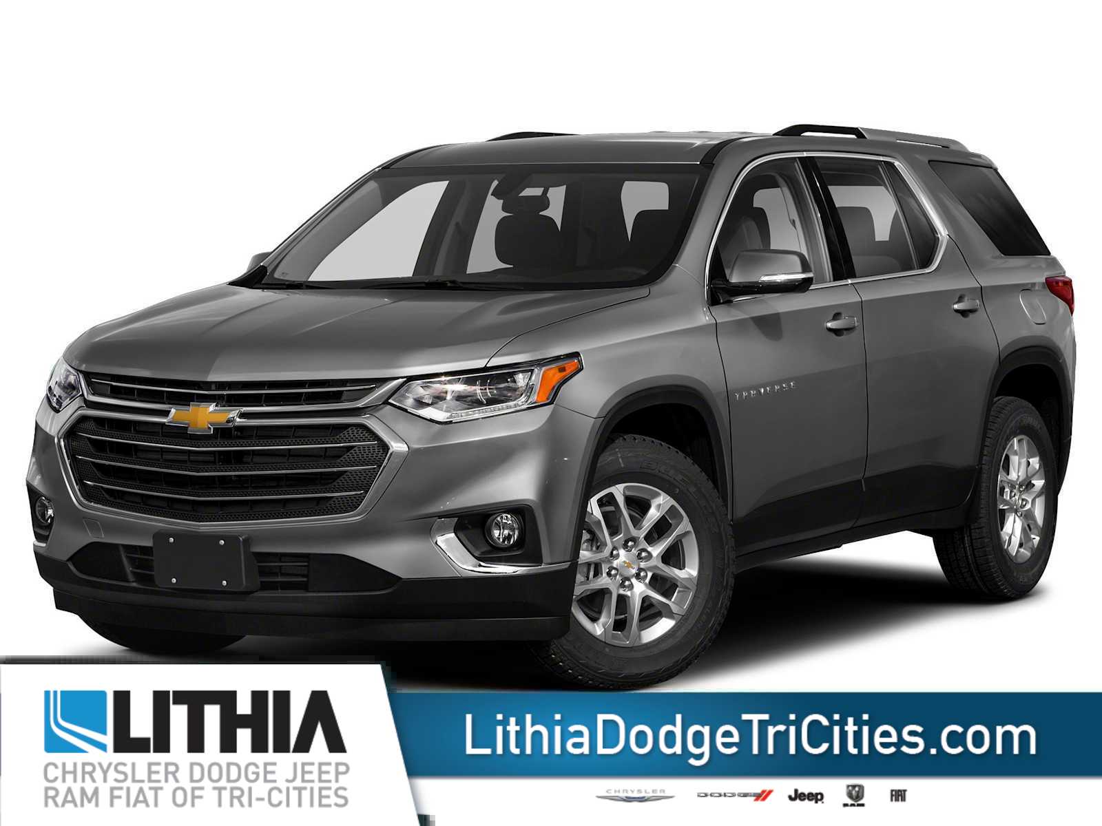 Gray 2021 Chevrolet Traverse RS AWD SUV / Crossover Four-Wheel Drive 9-Speed Automatic