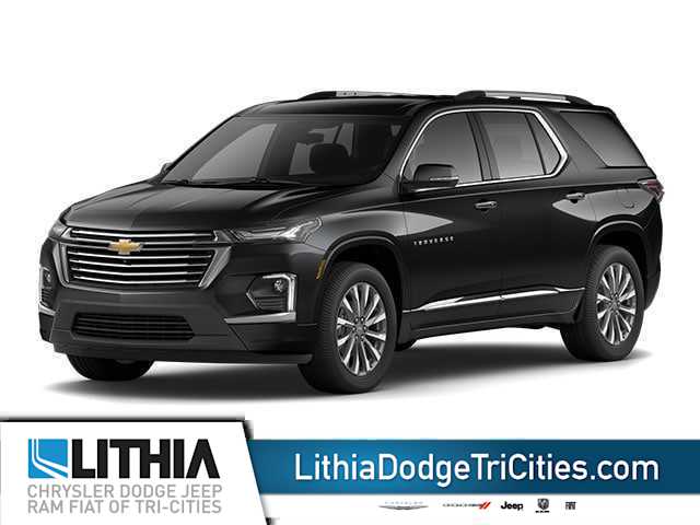 Mosaic Black Metallic 2023 Chevrolet Traverse Premier AWD SUV / Crossover Four-Wheel Drive 9-Speed Automatic