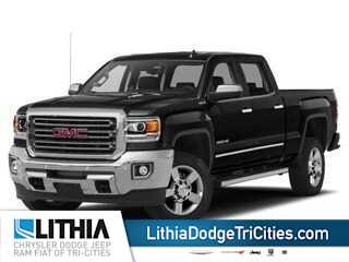 Black 2018 GMC Sierra 2500HD Pickup Truck Four-Wheel Drive 6-Speed Automatic