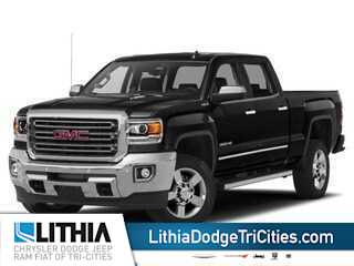 Black 2018 GMC Sierra 2500HD Pickup Truck Four-Wheel Drive 6-Speed Automatic