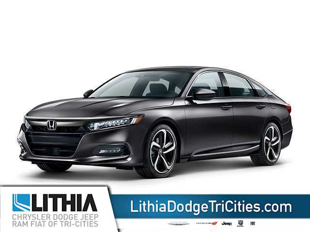 Gray (Modern Steel Metallic) 2019 Honda Accord Sedan Front-Wheel Drive Automatic