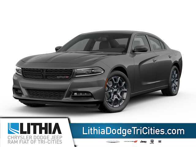 Gray (Granite Pearlcoat) 2018 Dodge Charger GT AWD Sedan All-Wheel Drive 8-Speed Automatic