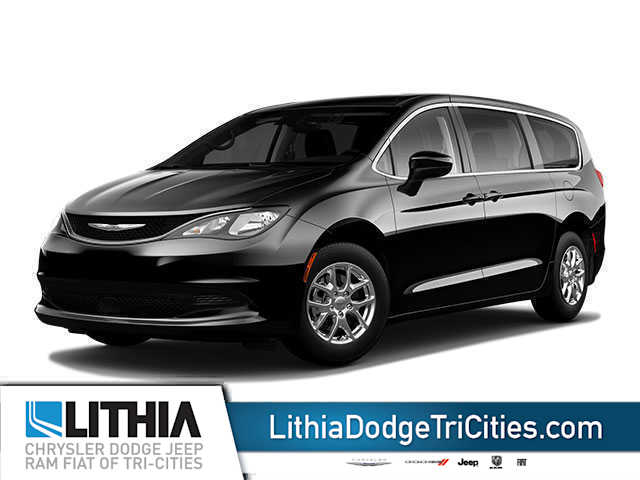 Brilliant Black Crystal Pearlcoat 2023 Chrysler Voyager Minivan Front-Wheel Drive 9-Speed Automatic