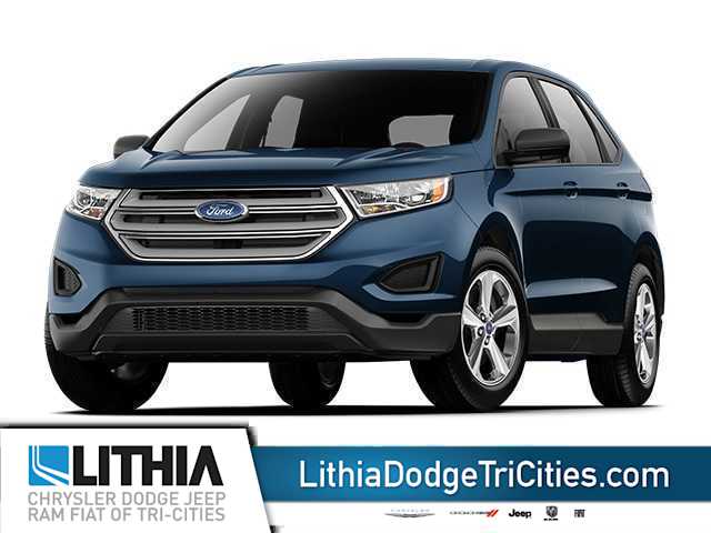 Blue Metallic 2018 Ford Edge SE AWD SUV / Crossover All-Wheel Drive 6-Speed Automatic