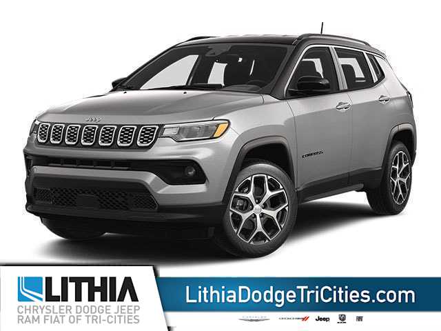 Silver Zynith Metallic Clearcoat 2025 Jeep Compass SUV / Crossover Four-Wheel Drive 8-Speed Automatic